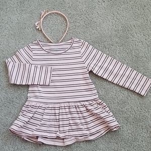 Peplum long sleeve blouse